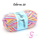 Sin Wah Online - Mix Colour Acrylic Knitting Yarns