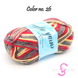 Sin Wah Online - Mix Colour Acrylic Knitting Yarns