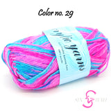Sin Wah Online - Mix Colour Acrylic Knitting Yarns