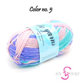 Sin Wah Online - Mix Colour Acrylic Knitting Yarns