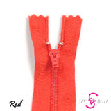 Sin Wah Online - Colored Zippers (9/10/12 Inches)