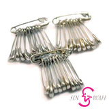 Sin Wah Online - Safety Pins - Silver (12pcs)