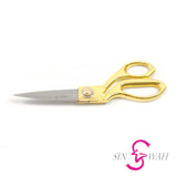 Sin Wah Online - De Xian 8 Inches Gold Plated Handle Scissors 