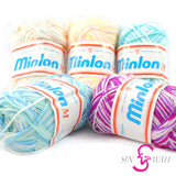 Sin Wah Online - Minlon® M crochet Knitting (Two tone color) 