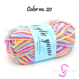 Sin Wah Online - Mix Colour Acrylic Knitting Yarns 