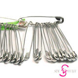 Sin Wah Online - Safety Pins - Silver (12pcs) 