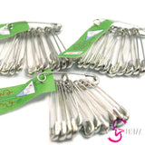 Sin Wah Online - Safety Pins - Silver (12pcs) 