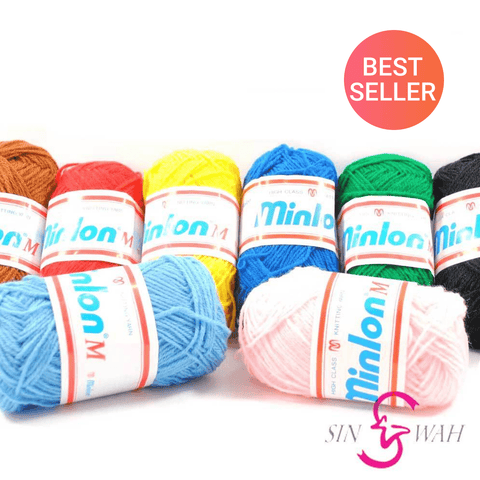Sin Wah Online - Minlon® M Crochet Knitting (Single Color) 